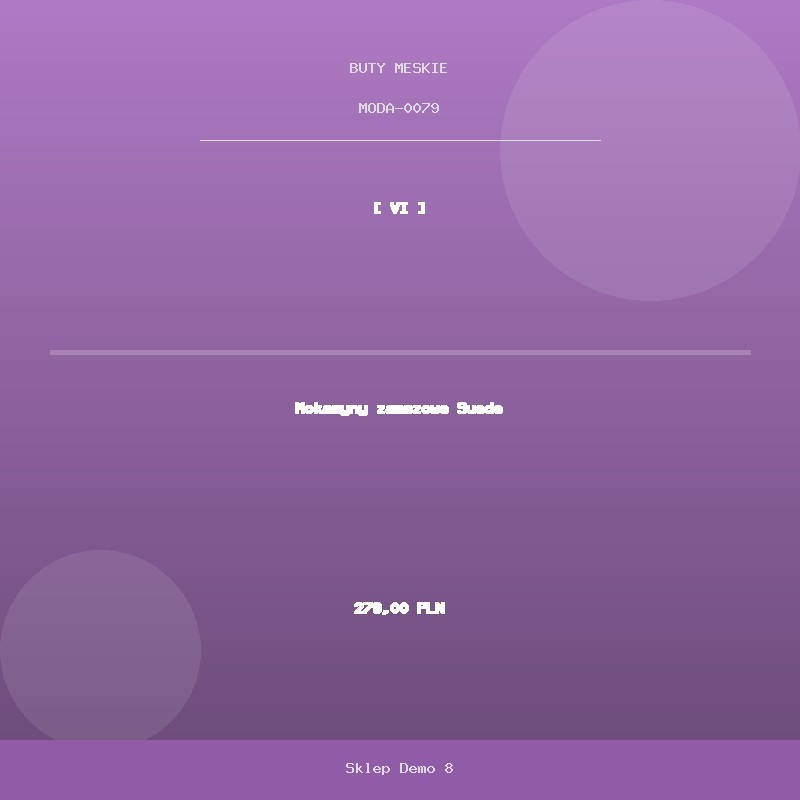 Mokasyny zamszowe Suede