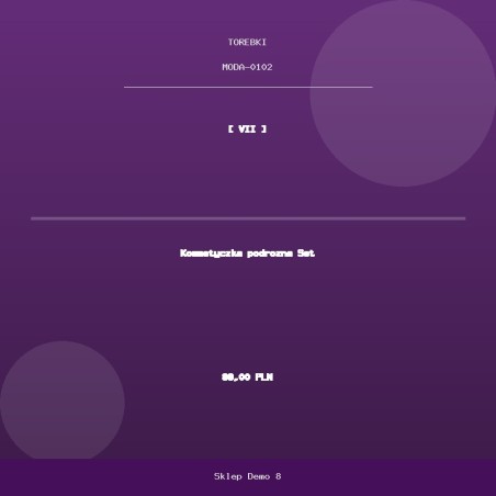 Kosmetyczka podrozna Set