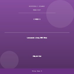 Lancuszek zloty 585 50cm