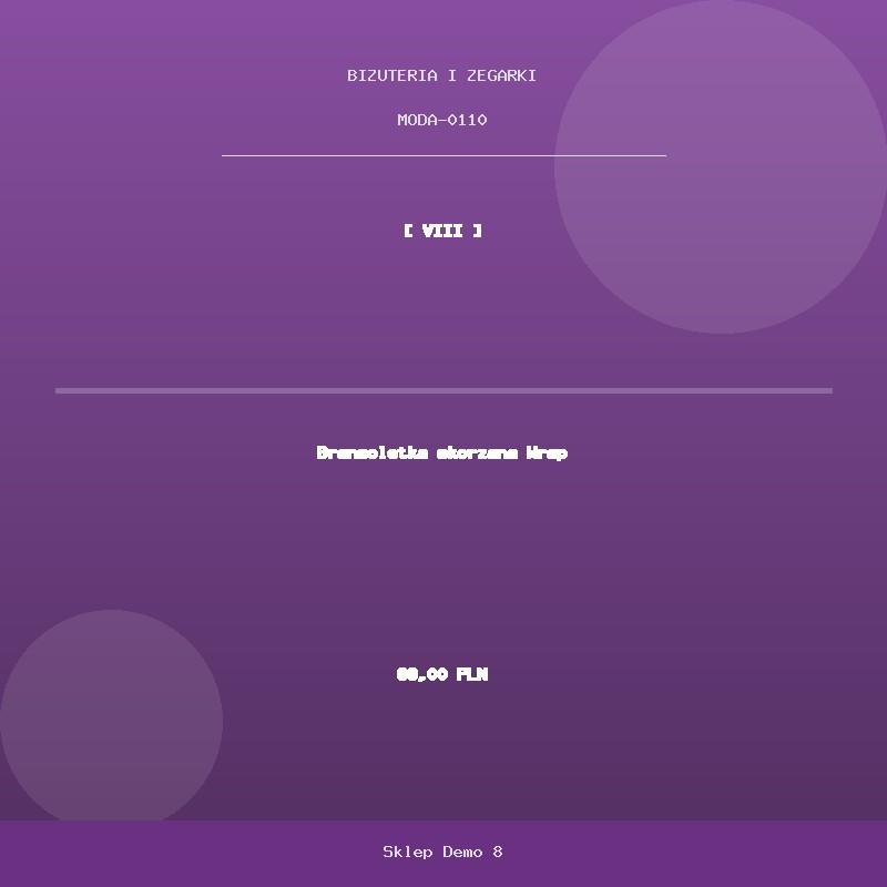 Bransoletka skorzana Wrap