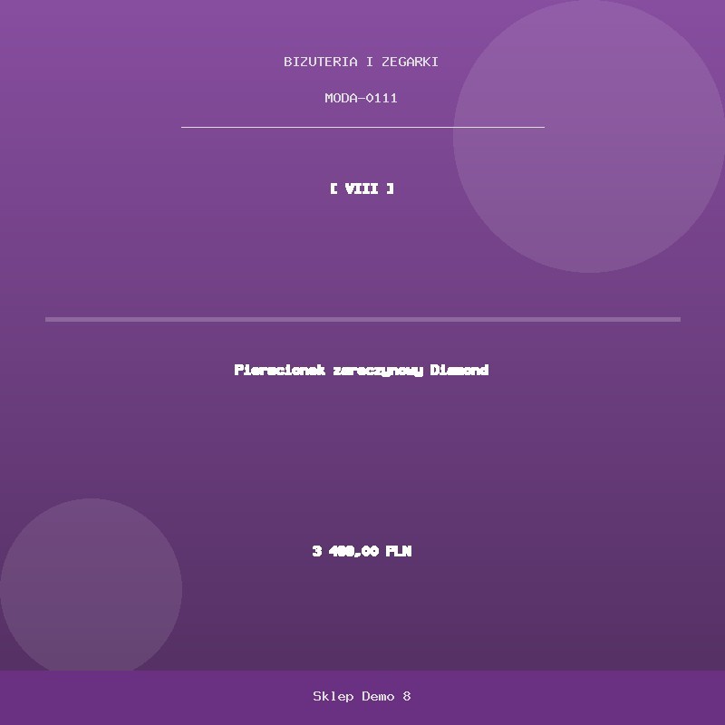 Pierscionek zareczynowy Diamond