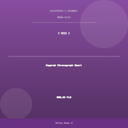 Zegarek Chronograph Sport