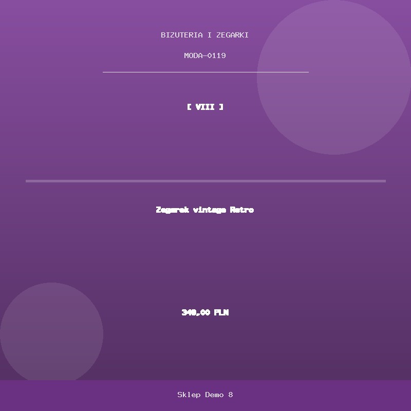 Zegarek vintage Retro