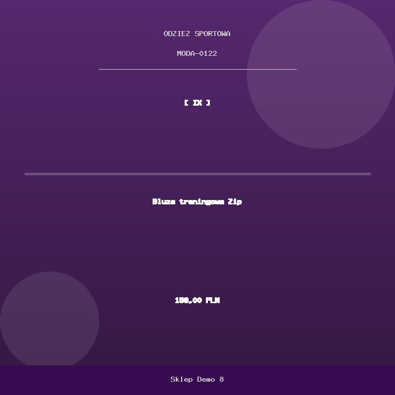 Bluza treningowa Zip