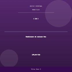 Kombinezon do cwiczen One