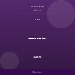 Opaska na glowe Sport