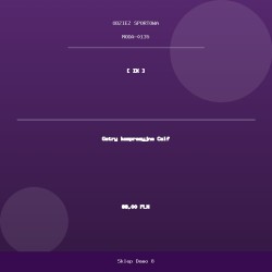 Getry kompresyjne Calf