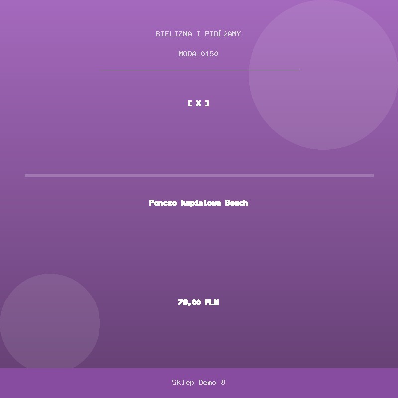 Ponczo kapielowe Beach