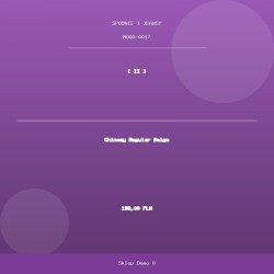 Chinosy Regular Beige