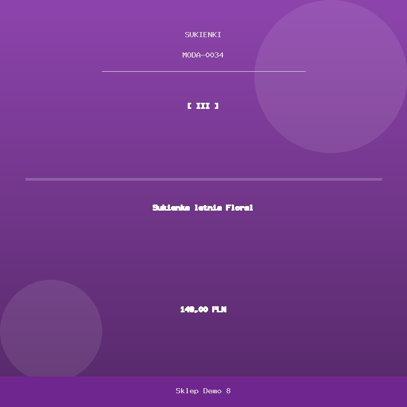 Sukienka letnia Floral