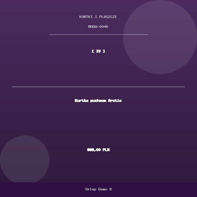 Kurtka puchowa Arctic