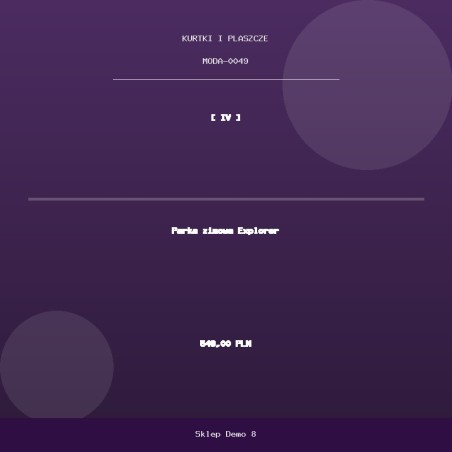 Parka zimowa Explorer