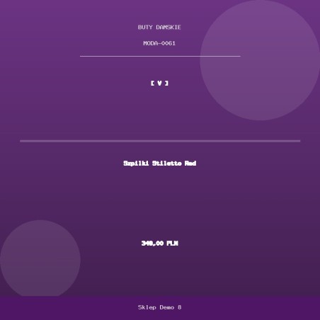 Szpilki Stiletto Red