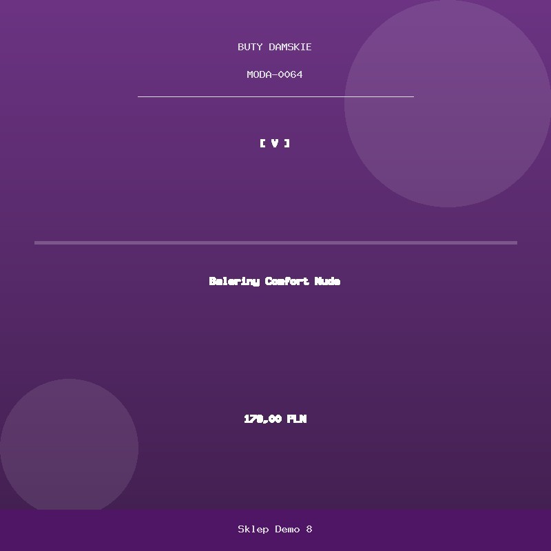 Baleriny Comfort Nude