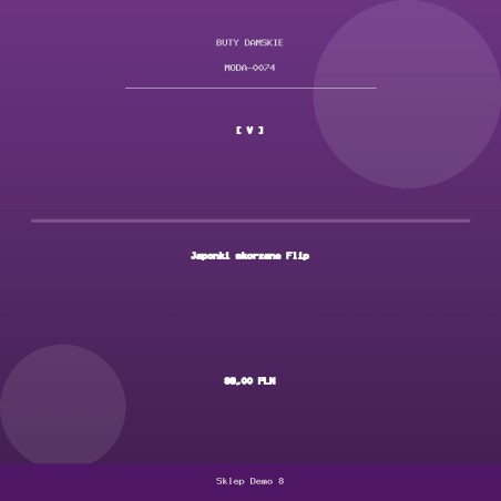 Japonki skorzane Flip